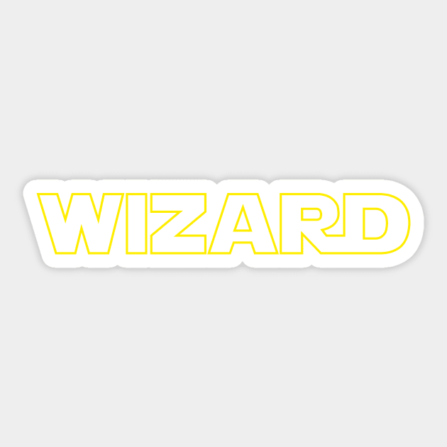 Space Wizard Sticker by KAMcDermott74